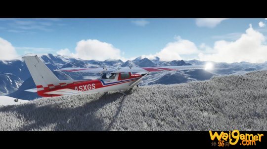 《微软飞行模拟》添加冰雪天气，用斧牛畅快加速！