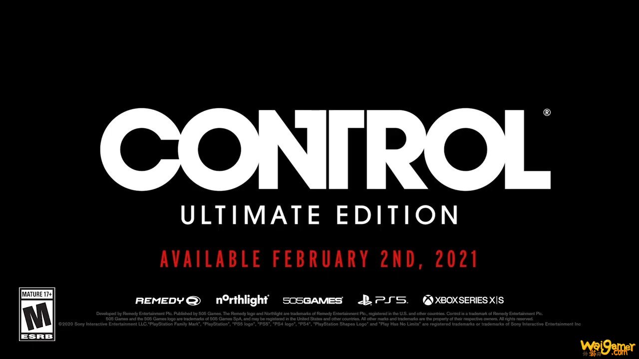 《控制》次世代终极版将于2月2日登陆PS5/XS