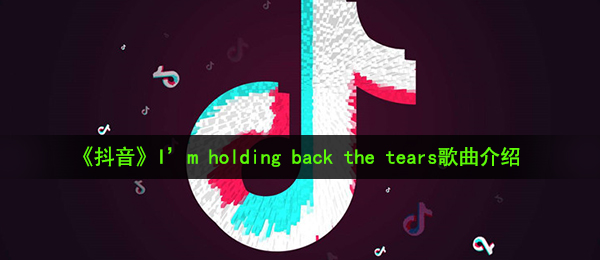 抖音I’m holding back the tears是什么歌,I’m holding back the tears歌曲介绍