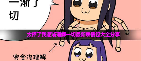 棒极了我慢慢了解一切表情图有什么,我慢慢了解一切全新表情包大全共享