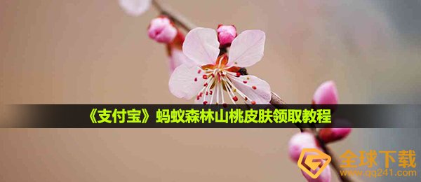 蚂蚁森林能量山桃肌肤如何领,蚂蚁森林能量山桃肌肤领到实例教程