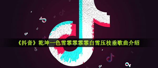 抖音短视频八荒一色雪霏霏霏霏冰雪压枝垂是什么歌,谁与归音乐信息内容详细介绍