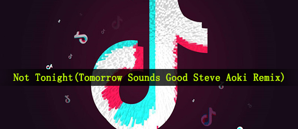 抖音短视频I cant leave you now I cant leave you no是什么歌,Not Tonight,Tomorrow Sounds Good Steve Aoki Remix音乐信息内容详细介绍