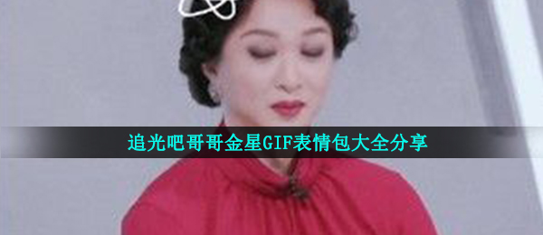 追光吧亲哥哥金星表情包有什么,追光吧亲哥哥金星GIF表情包大全共享