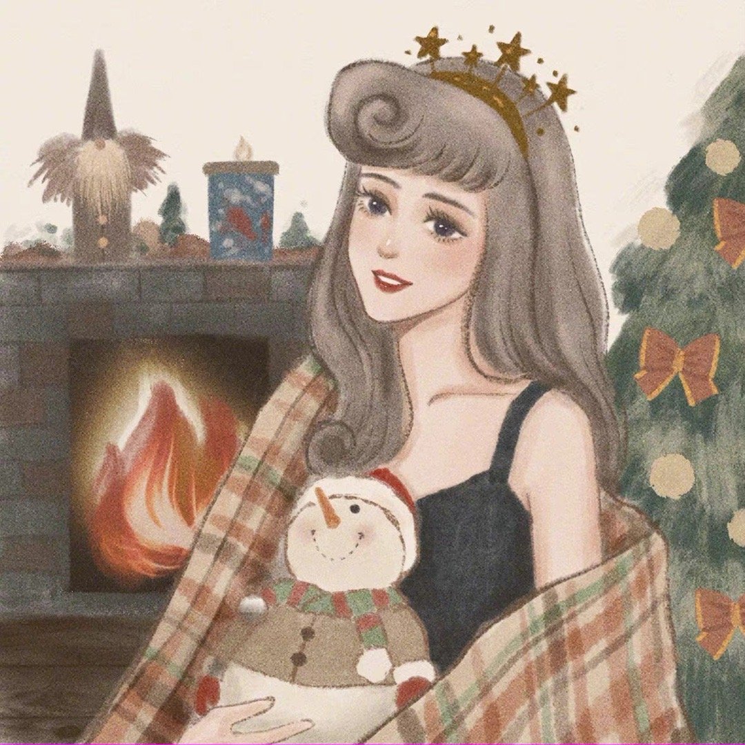 圣诞迪士尼在逃公主闺蜜头像大全高清原图分享