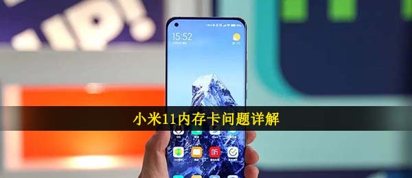 小米11适用储存卡吗（小米11储存卡难题详细说明）