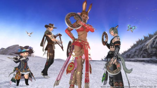 《最终幻想14》5.5版本新截图 展示自由探索玩法