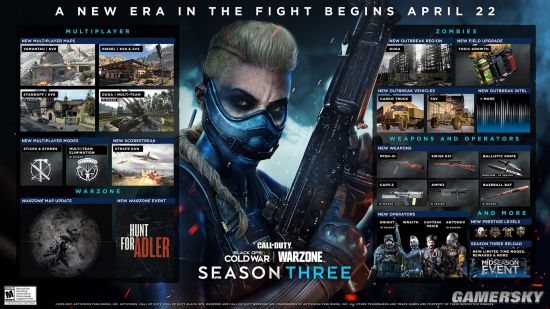 《使命召唤：战区》放出大量新赛季新闻活动路线图公布,斧牛加速器助力极速游戏