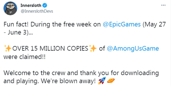 Epic喜+1期间《Among Us》送出超1500万册，斧牛加速器完美加速不卡顿