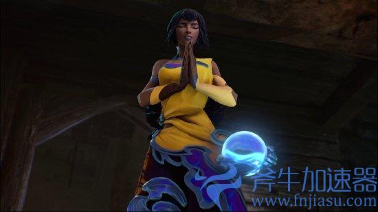 《英雄联盟》官方发布新英雄“Niti”CG高清截图，斧牛加速器带你了解水魔法的快乐使者