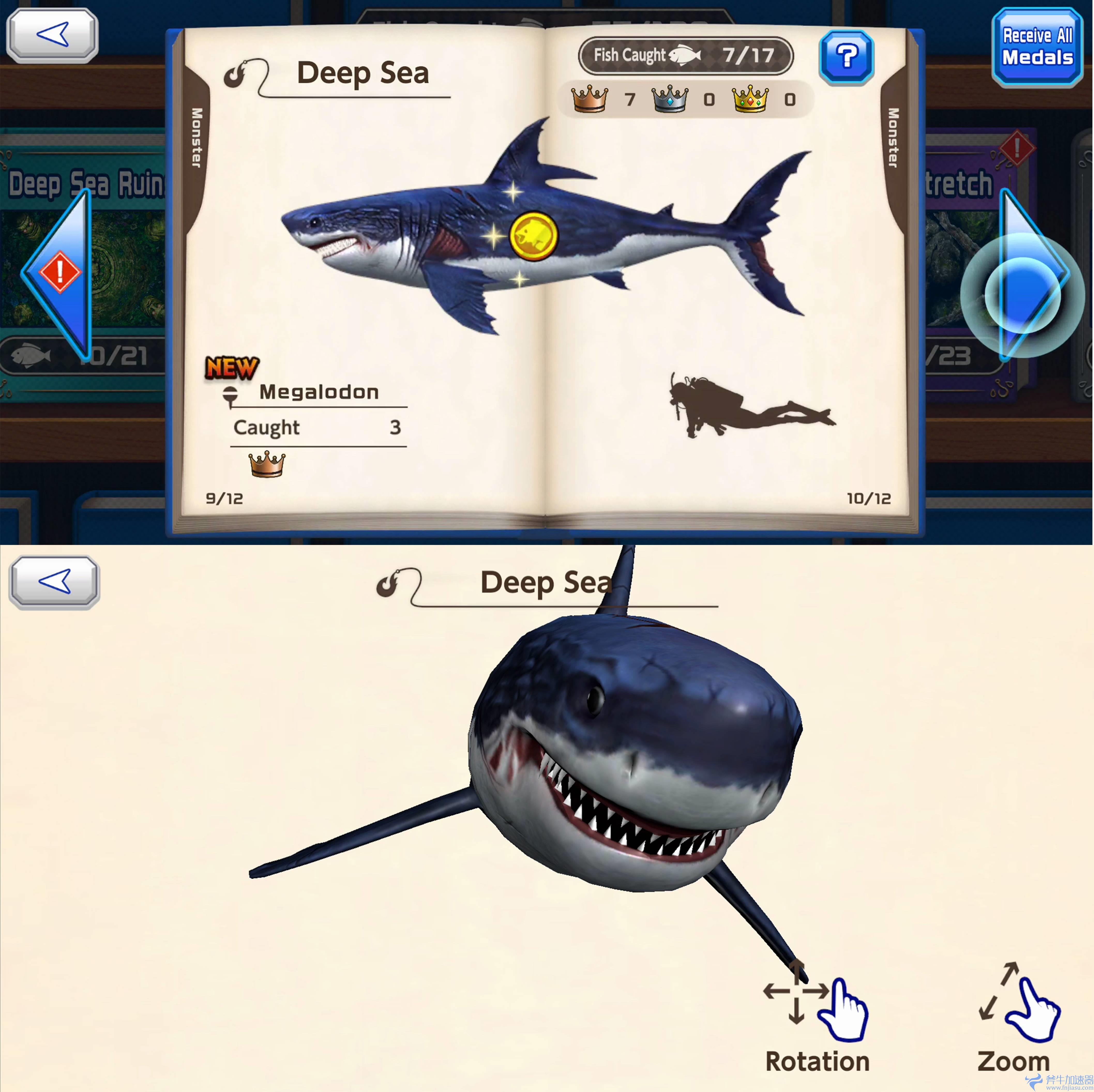 人气钓鱼模拟游戏《Ace  Angler》正式推出手游！一起在《Ace  Angler  Fishing  Spirits  M》