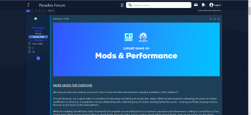 《城市：天际线2》宣布：MOD功能不支持Steam创意工坊(城市天际线2发售价格)