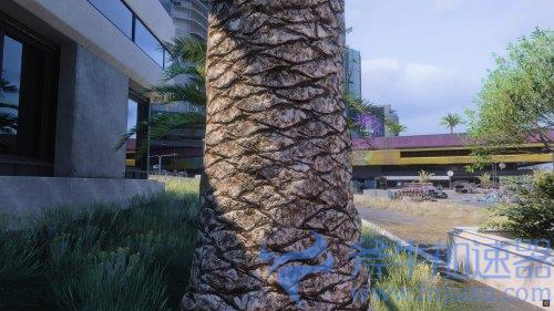 《赛博朋克2077》最新高清纹理MOD：彻底改造所有树木(赛博朋克2077向法律宣战)