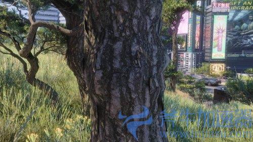 《赛博朋克2077》最新高清纹理MOD：彻底改造所有树木(赛博朋克2077向法律宣战)