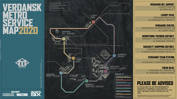 《使命召唤：战区》地铁系统上线，斧牛带你畅玩游戏!